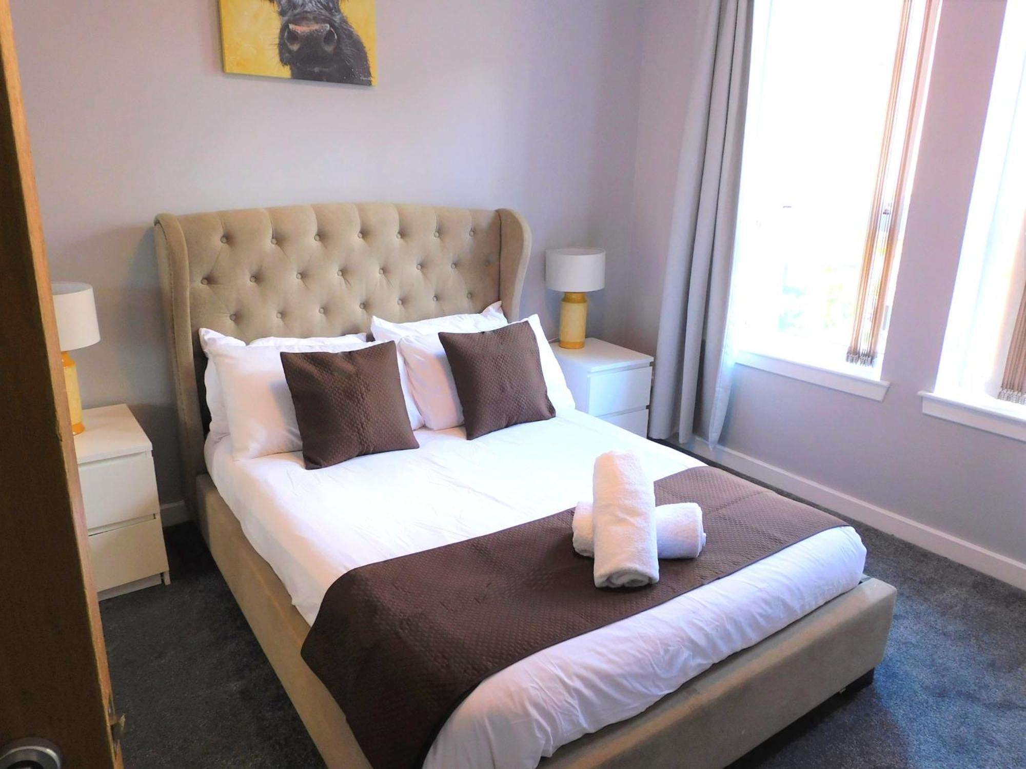 City Centre 2 Bedroom Apt, Close To M8 & Tourist Attractions Glasgow Exteriör bild