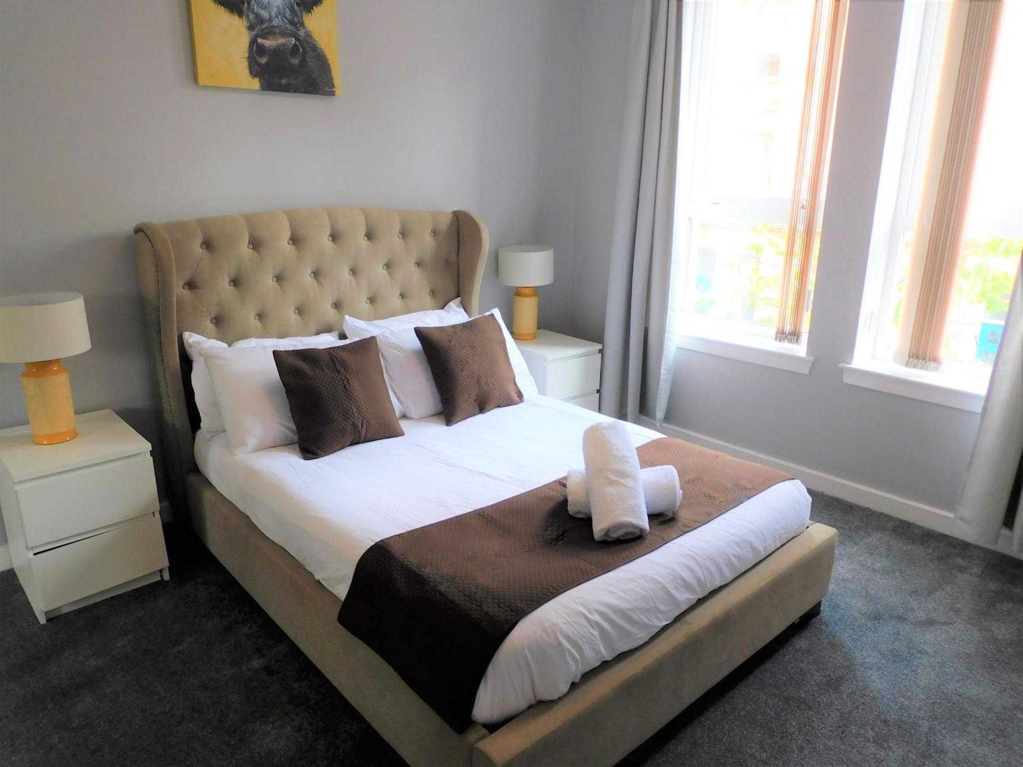 City Centre 2 Bedroom Apt, Close To M8 & Tourist Attractions Glasgow Exteriör bild