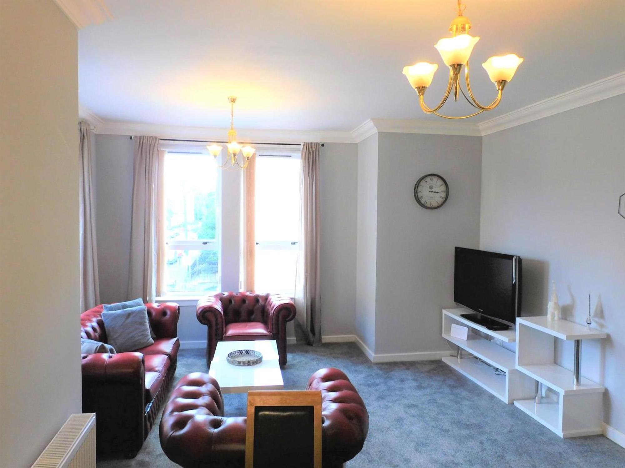 City Centre 2 Bedroom Apt, Close To M8 & Tourist Attractions Glasgow Exteriör bild